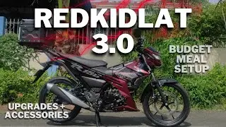 MY RAIDER 150 FI SETUP 2022 MATTE BORDEAUX RED | UPGRADES AND ACCESSORIES
