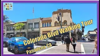 COLORADO BLVD PASADENA CA Old Pasadena The Pie Hole The Paseo Memorial Park station Del Mar Station