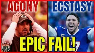 Packers CHOKE & Josh Allen's Revenge! NFL Playoff Recap