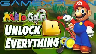CHEAT: Unlock Almost Everything in Mario Golf 64 With This Code! (All Characters & Courses!) #shorts