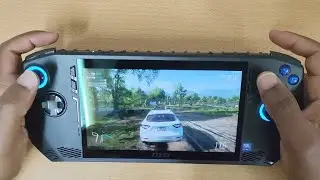 I played Forza horizon 5 for 1 hour on MSI claw handheld