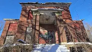 Hiking around Creepy Abandoned Buildings ASMR - Part 7