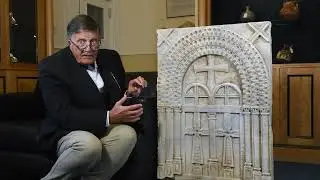 Byzantine Marble Relief with Architectural Facade Lot 0113 with Tim Wonnacott