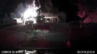 West Michigan home bursts into flame after propane tank explosion