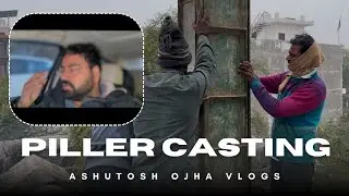 First Floor Pillar Casting: Majbooti Ka Asli Test!