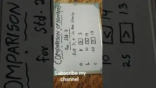 #comparison of number # maths # viral video