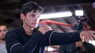 Ryan Garcia on the cobra bag 🐍