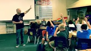 Orangeview Jr High outreach with Jarrod Davidoff