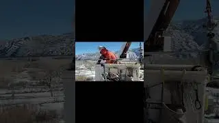 Clipping in some highline #highline #linelife #lineworker