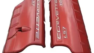 CORVETTE C6 Z06 LS7 PAINTED FUEL RAIL COVERS