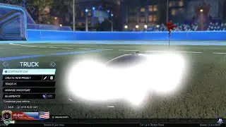 Rocket League Anyone know why my Nimbus with bubbly decal is doing this blinding glow?