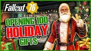 Opening 100 Holiday Gifts! | Fallout 76 Holiday Event!