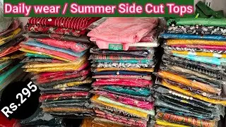 Daily wear summer collection low range side cut tops