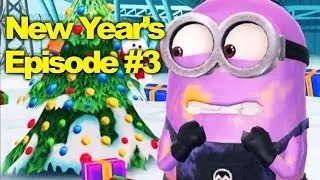 Despicable Me: Minion Rush - New Year's Run Gameplay #3