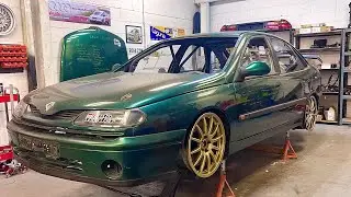 BIG WHEELS AND BRAKES! The Laguna Gets A 5x108 Stud Conversion! Laguna BTCC Track Car Ep30