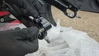 Sportster Lowering Blocks install