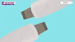 Handheld Skin Scrubber Sound Wave Ion Device#blackheadsremoval#skinlifting#tightening#skinsmoothing