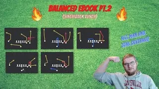 Balanced Ebook Pt.2 (singleback bunch) Shred made and zone coverage! Madden 23