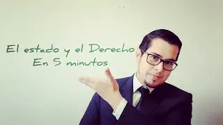 CONCEPTO DE ESTADO Y DERECHO - EN CINCO MINUTOS (Abog. Paulo C. Diaz Jimenez) - NIVEL ESTUDIANTES
