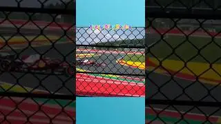 The moment Lewis Hamilton spun during Belgian GP sprint qualifying #lewishamilton #belgiangp #f1