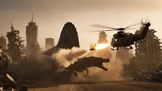 MILITARY VS SPINOSAURUS in GERMANY | Ultra-Realistic VFX Invasion