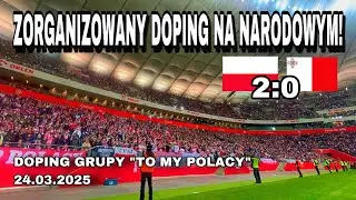 ZORGANIZOWANY DOPING KIBICÓW NA MECZU Z MALTĄ! - Polska 2:0 Malta (24.03.2025) | Legia TV