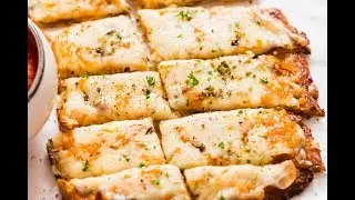 Cheesy Cauliflower Breadsticks