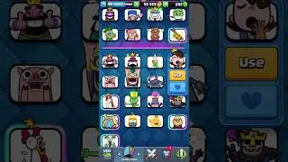 Toxic Princess Yawn Emote #clashroyale #subscribe #shorts