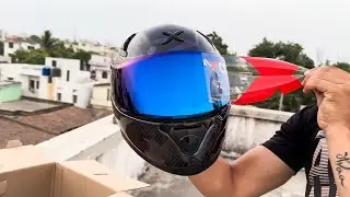 UNBOXING !! 🤞 my Most expensive Helmet Axor apex Carbon Fiber ₹11xxx