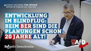 Entwicklung im Blindflug: Landesplan muss dringend aktualisiert werden!