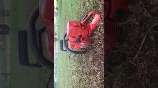 395xp hot saw slow motion idle