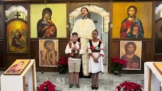 Christmas Eve Vespers 2026 - Children Singing with Congregation