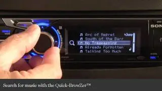 Sony DSX-S210X Digital Media Receiver Display & Controls Demo | Crutchfield Video