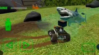 MONSTER TRUCK ADVENTURES ON THE RACETRACK