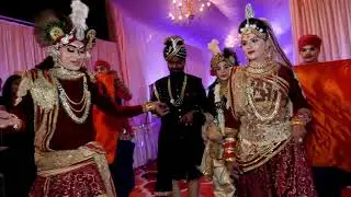 ADC art group katni.. radha krishna theme groom entry contact -7974351251,7415121297