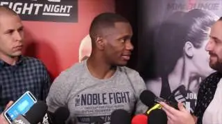 Will Brooks enjoying UFC debut and trash talking with Ross Pearson
