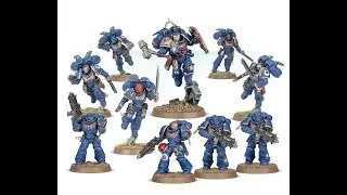 Starting the NPC Wargaming Space Marine army, with Crashlols!