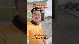 Murang Pabahay dito sa San Fernando Pampanga few units left nalang kaya habol na❗🙂 #mjbacani