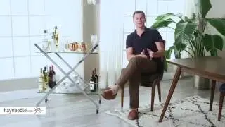 Belham Living Xena Modern Bar Cart - Product Review Video