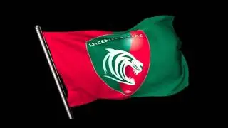 3D Leicester Tigers Flag Animation