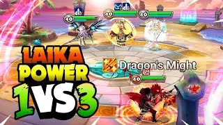 Laika vs Unbreakable Akroma+Molly Combo - Summoners War