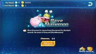 NEW EVENT: SAVE NUMEMON - GREAT REWARDS - Digimon: Digital World Adventure/Digital Master