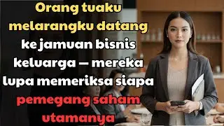 Orang tuaku melarangku ke jamuan bisnis keluarga — mereka lupa siapa pemegang saham utama