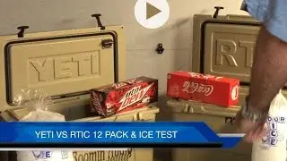YETI VS RTIC cooler ICE TEST