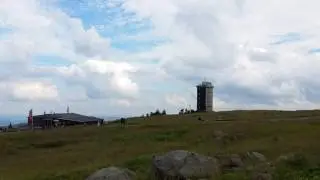 Brocken im Harz, tolle Sicht am 30.7.2016