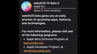 How to Install WatchOS 10 Beta 2