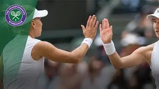 Makarova/Vesnina v Groenefeld/Peschke highlights - Wimbledon 2017 semi-final