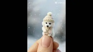 #cutedog #littlebaby #finger #snow #dog #white #prettylittlebaby #funny #funnyshorts