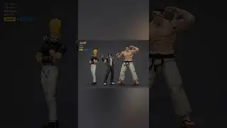 Joy toy 1/18 : KOF 98UM Hero Team