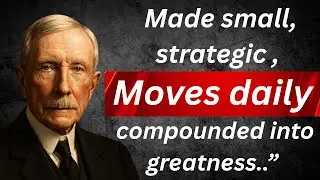 70 Life Lessons from John D. Rockefeller | Secrets of Success & Wealth